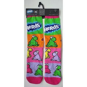 Nerds X Odd Sox Pink, Orange, Green, Purple, Pink Size 6-13 Brand New with Tags